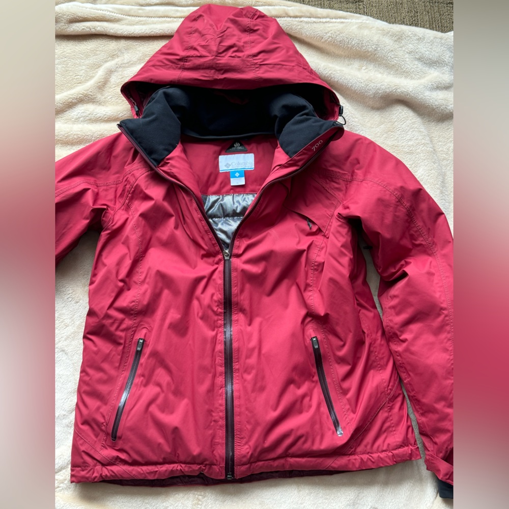 Columbia TD 700 down Omniheat, Omni-tech women’s jacket